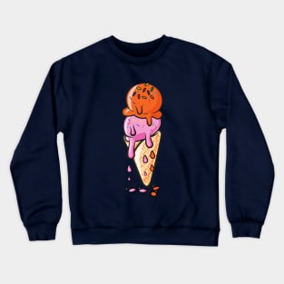 Scoop of Summer - Illustration Ice Cream Crewneck Sweatshirt